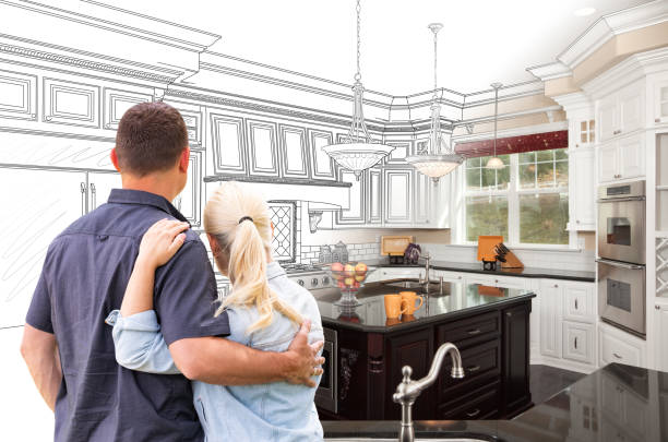 Professional Open Concept Kitchen technician working in Juliustown, NJ